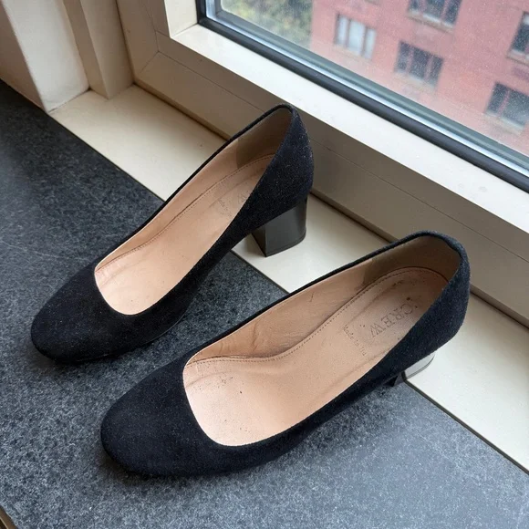 JCrew black low heel pumps - Picture 3 of 5